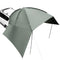 VEVOR Vehicle Awning, Large 10' x 7' Shade Coverage Car Side Awning, PU2000mm UV50+ Car Awning with Extended Side Canopies and Portable Storage Bag, Suitable for Truck, SUV, Van, Campers