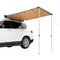 VEVOR Car Side Awning, Large 6.6' x 8.2' Shade Coverage Vehicle Awning, PU3000mm UV50+ Retractable Car Awning with Waterproof Storage Bag, Height Adjustable, Suitable for Truck, SUV, Van, Campers