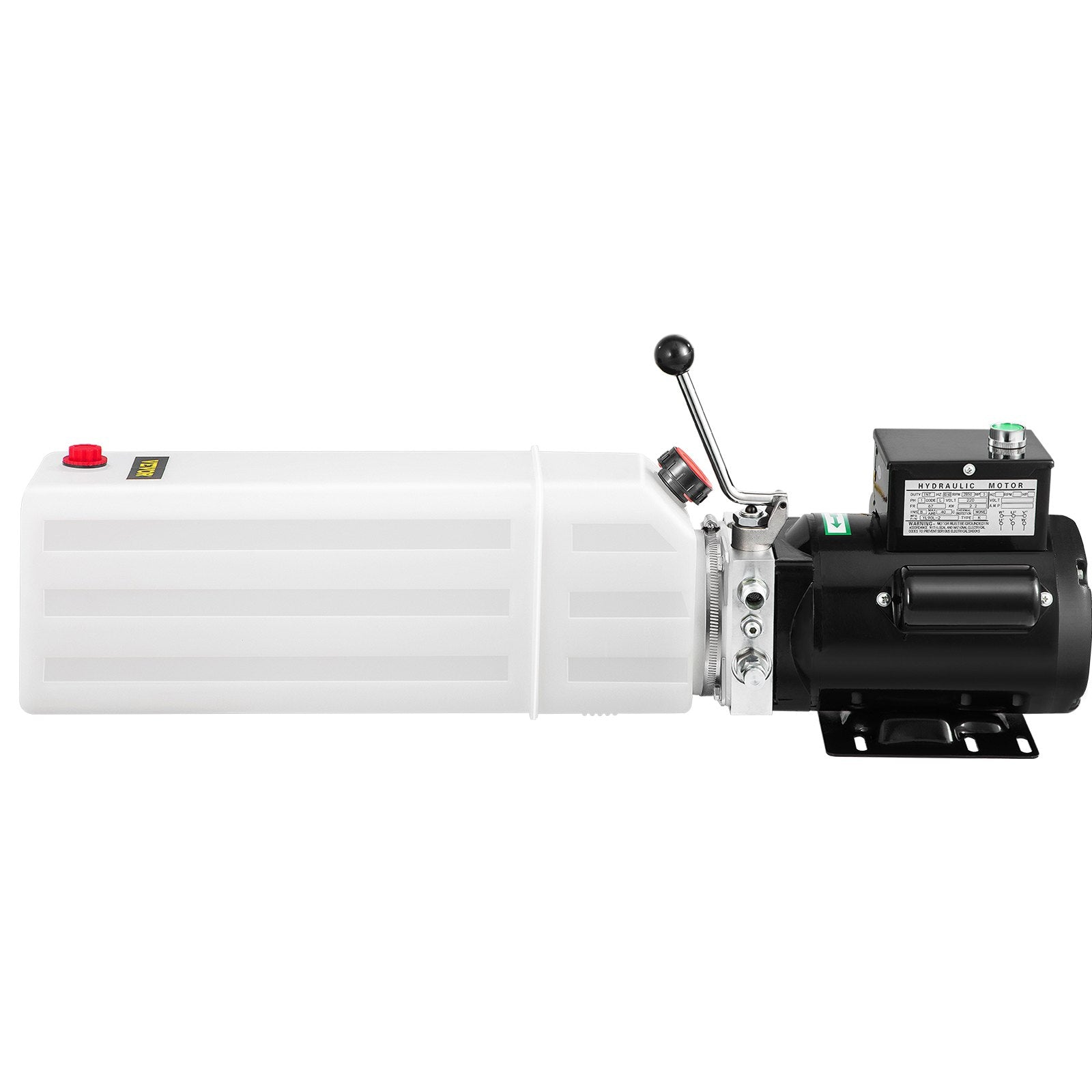 VEVOR 2.2KW Car Plastic Lift Hydraulic Power Unit 6L Hydraulic Power Pack 220V 3HP 50HZ 2750 PSI for Two and Four Post Lift Auto Hoist Car Lift 