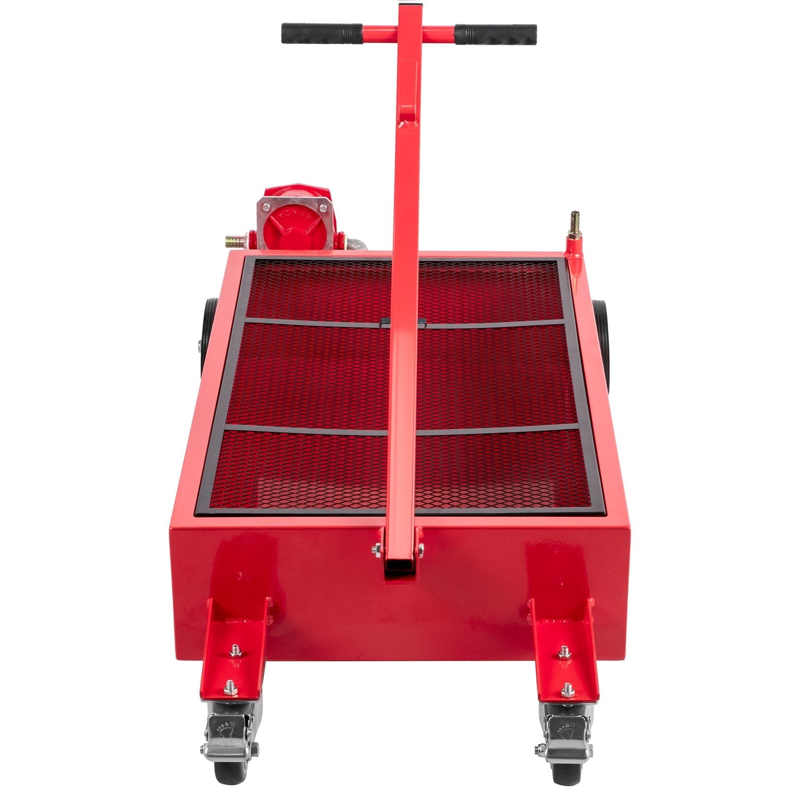 VEVOR Oil Drain Pan 20 Gallon Oil Drain Tank, 76L Low Profile Oil Drain Pan, Large Capacity Oil Change Pan, Foldable Hand, with Pump, Hose, Swivel Casters Wheels for Car, SUV, Trucks Oil Draining 