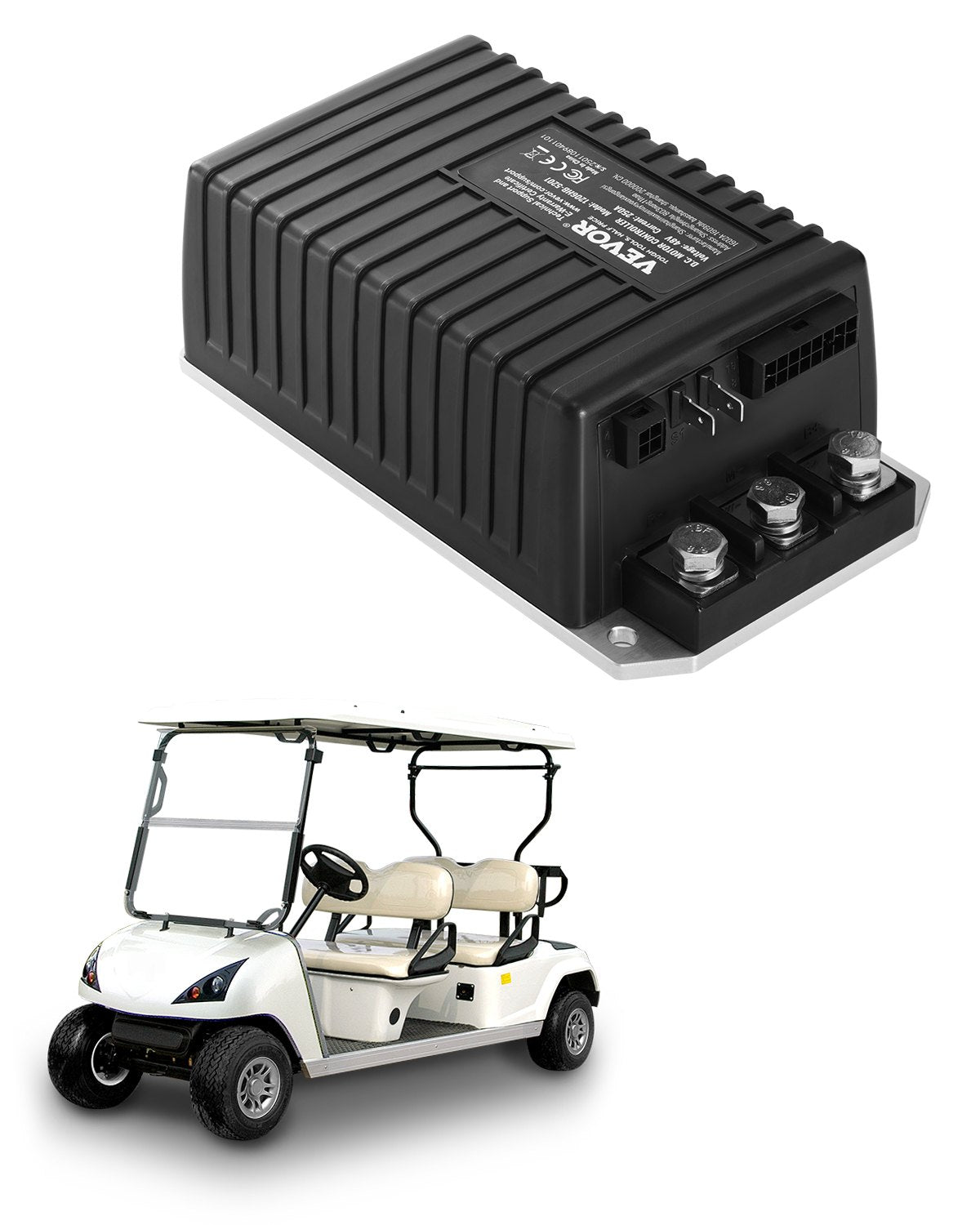 VEVOR Golf Cart Controller 48V 250A Speed Controller for EZGO TXT 1206HB-5201 