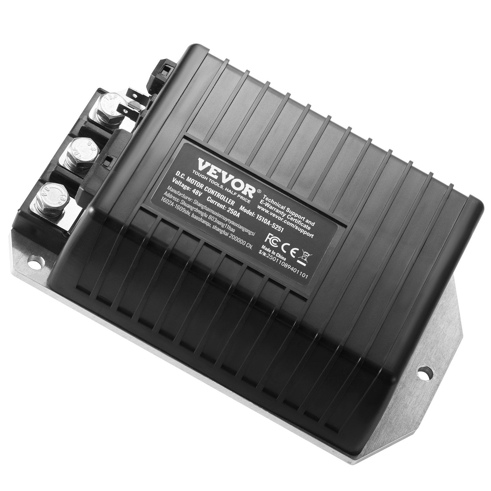 VEVOR Golf Cart Controller 48V 250A Speed Controller for Club Car 1510A-5251 