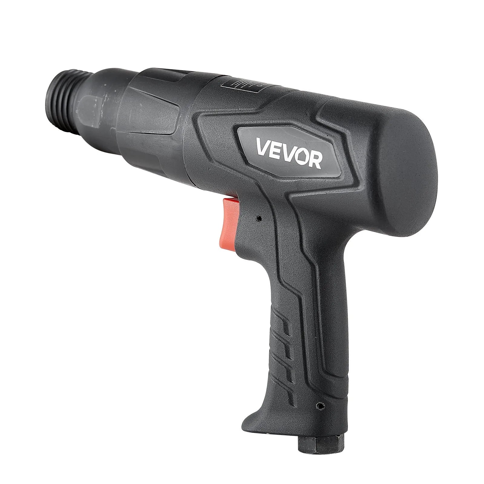 VEVOR Air Hammer, 2500-2700BPM Pneumatic Hammer with 2.76-inch Stroke & 4PCS 6.7" Long Barrel Chisels, Pistol-Grip Compact Air Chisel Pneumatic Shovel Tool for Cutting Scraping Demolishing 