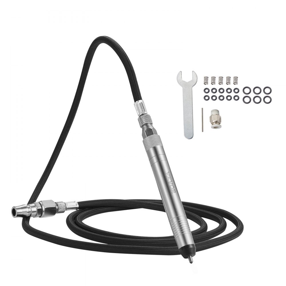 VEVOR Pneumatic Engraving Pen Air Scribe 1/4" Micro Grinder Pencil Carving Tool 