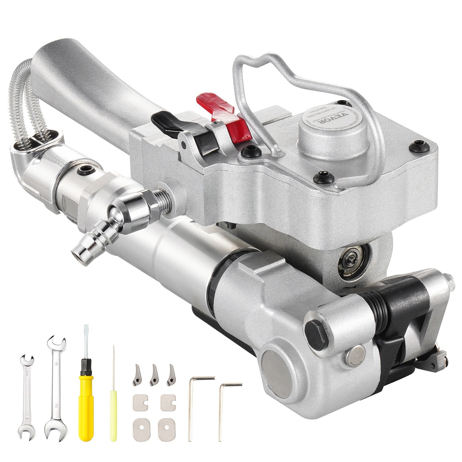 VEVOR Pneumatic Strapping Tool Hand Held Strapping Machine for 3/4"-1" PET Band 