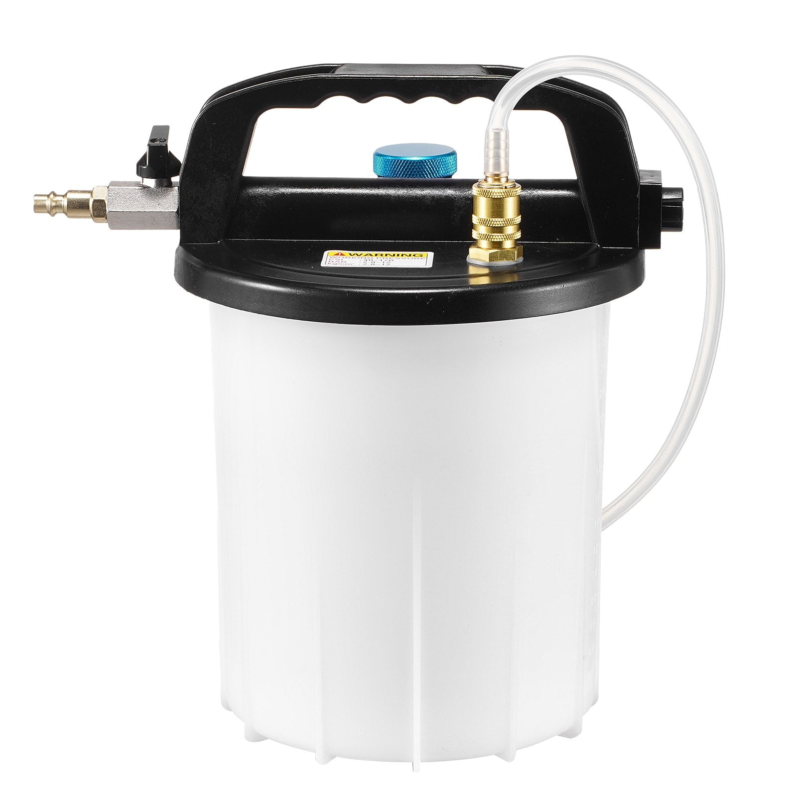 VEVOR 3L Brake Fluid Extractor Brake Bleeder Kit with 13 Hose Connectors 
