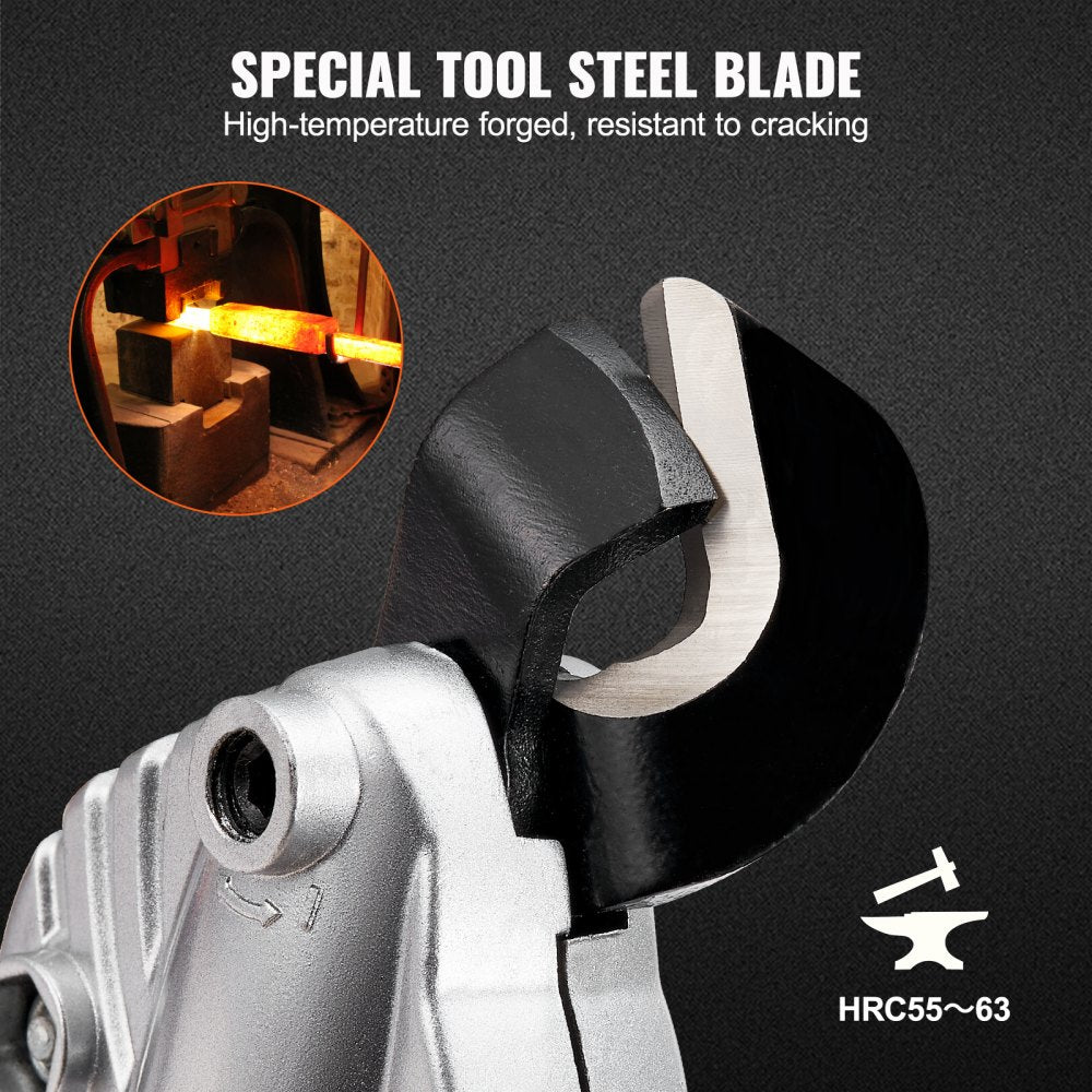 VEVOR Metal Cutter Drill Attachment, Metal Shears Attachment with 360 Degree Pivoting Head, for Cutting Max. 21 GA Stainless Steel, 18 GA Galvanized Steel, and 14 GA Aluminum Metal Sheets 