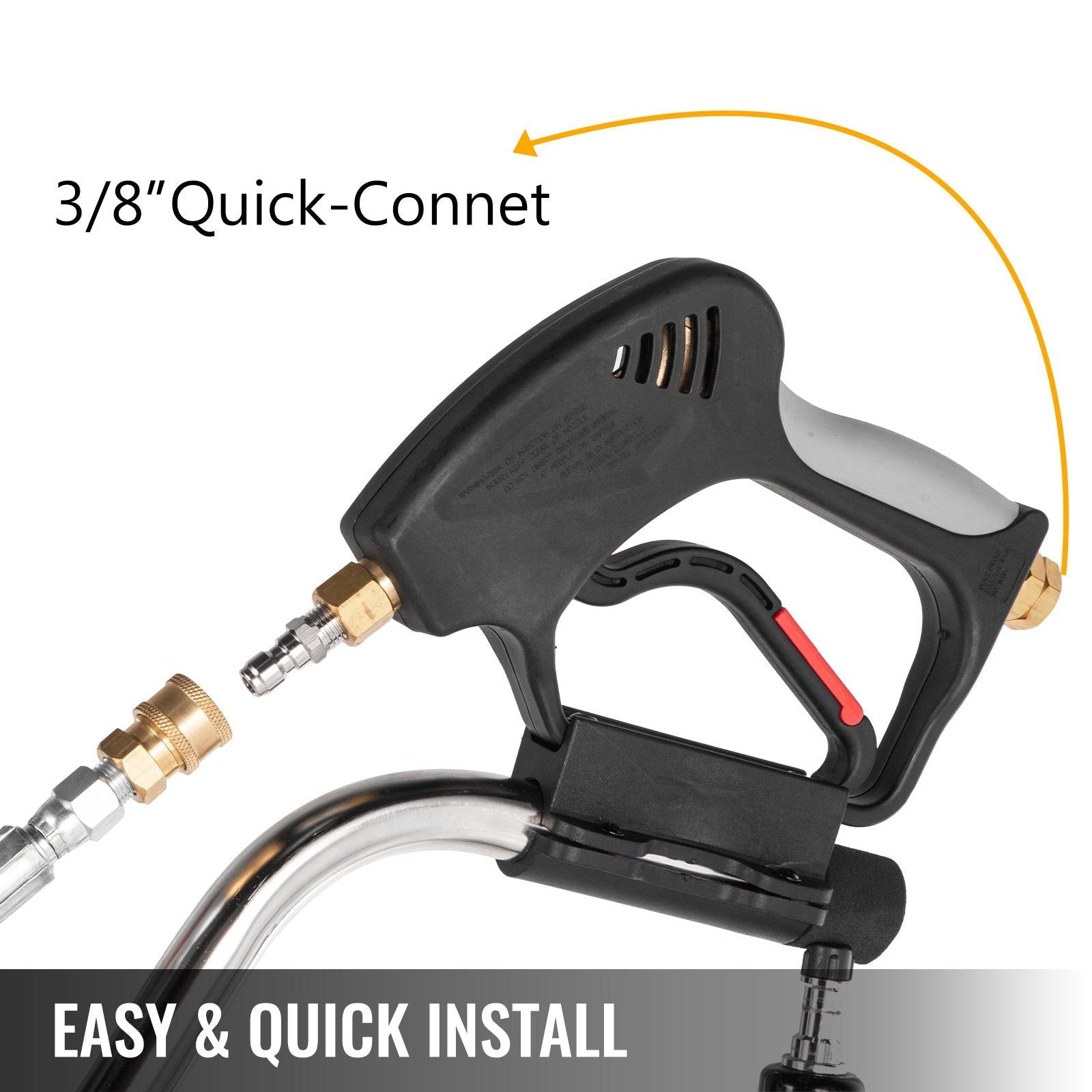 Surface Cleaner Pressure Washer Flat Surface Cleaner 18" 4000psi Rotating 3/8 QC 