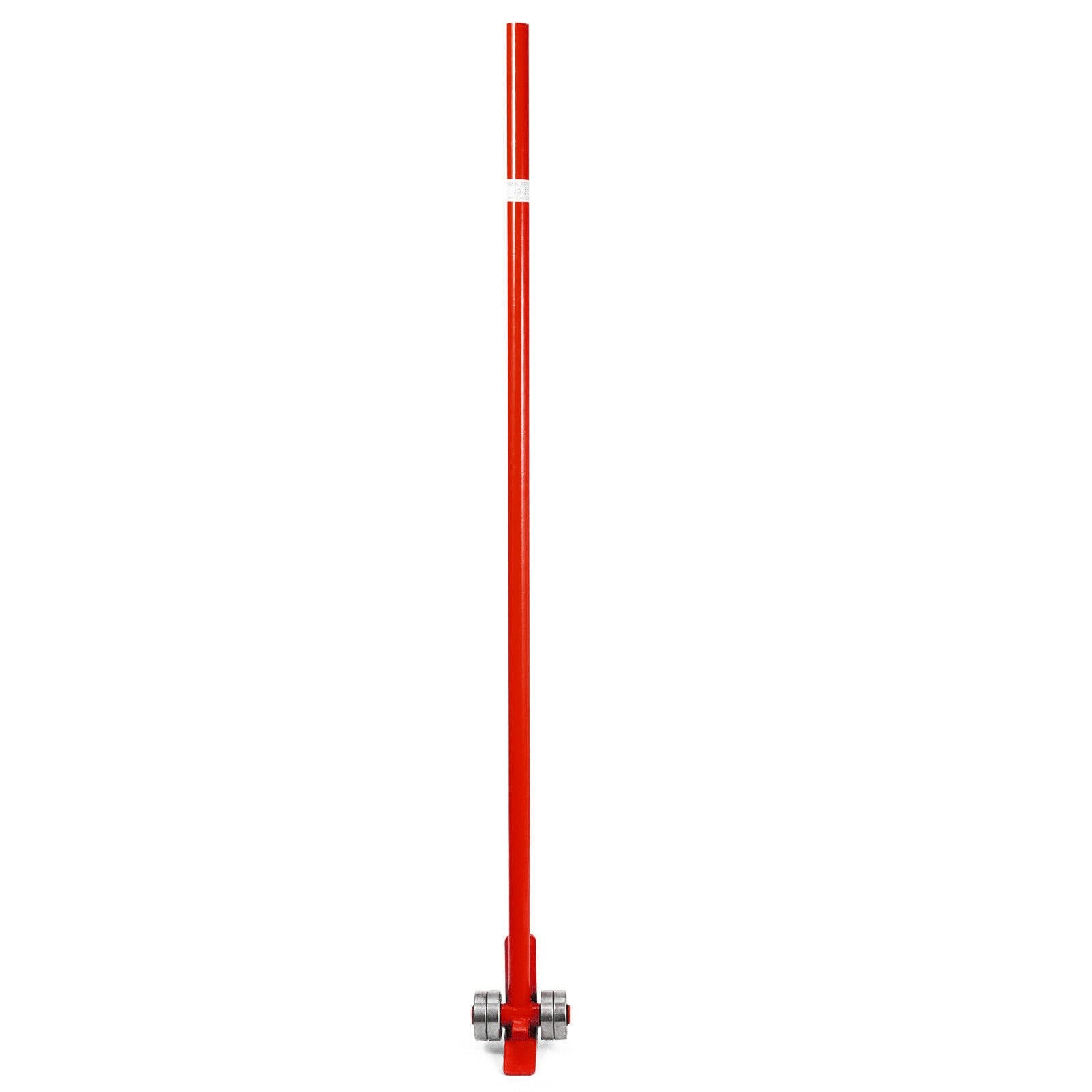 3t Pry Lever Bar 6600lbs Capacity Steel Pry Lever Bar W/wheels 5' Length Handle 