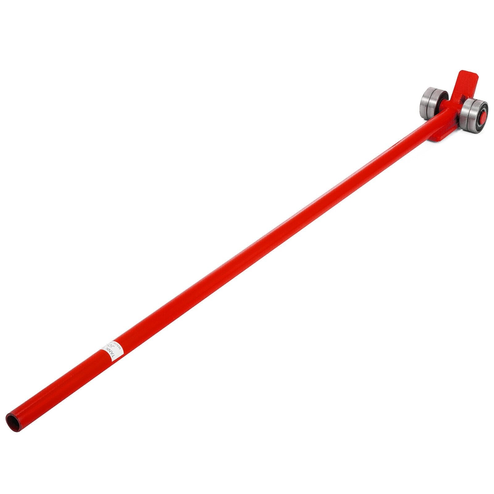 3t Pry Lever Bar 6600lbs Capacity Steel Pry Lever Bar W/wheels 5' Length Handle 