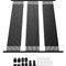 VEVOR Solar Pool Heater 4 x 10 Foot Aboveground & Inground Pool Heating System