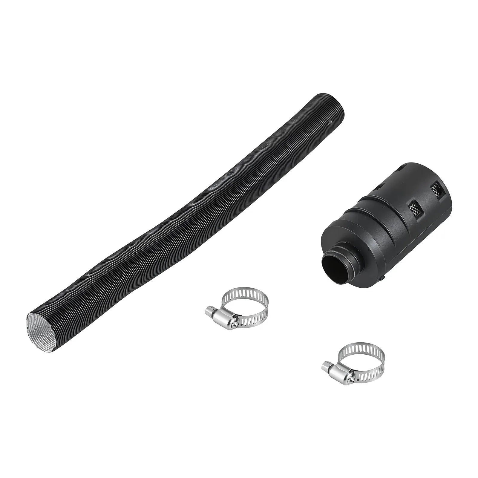 VEVOR Diesel Heater Intake Pipe Kit, 0.98 Inch Car Air Parking Heater Ducting Hose, Stretchable & Bendable Air Intake Filter Silencer for 2KW, 5KW, 8KW Diesel Heaters 