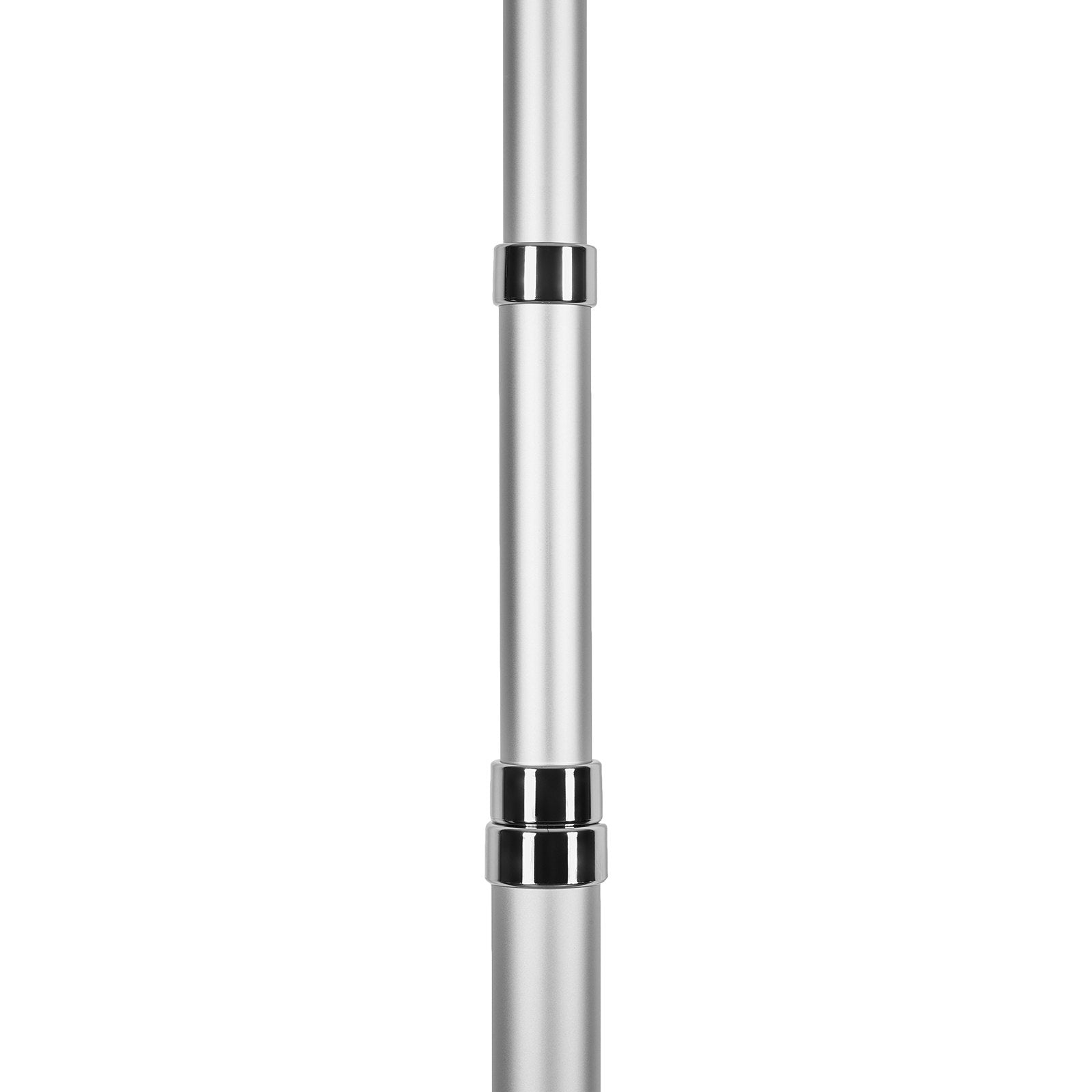 VEVOR 30FT Telescopic Flagpole Kit Heavy Duty Aluminum Flag Pole Silver 