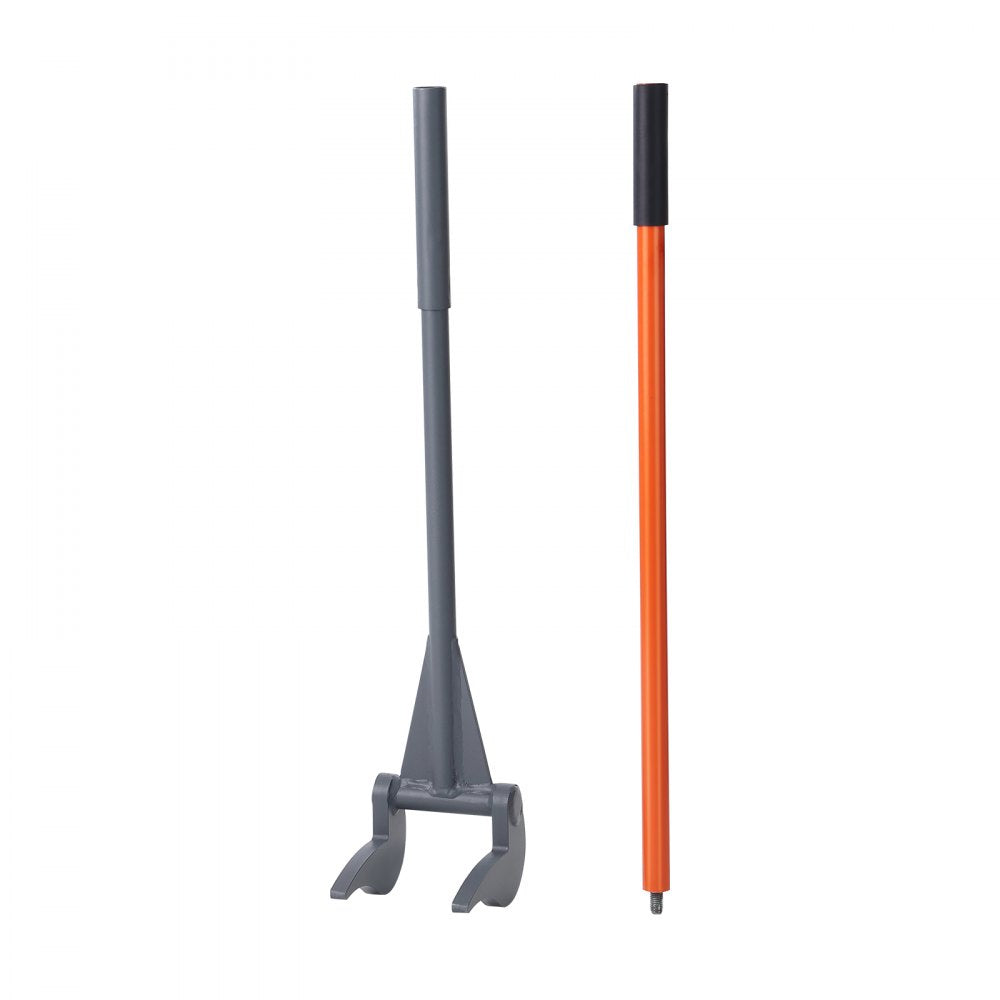 VEVOR Pallet Buster, 50-Inch Handle, 2000 lbs Weight Capacity, Q235 Carbon Steel, Heavy Duty Deck Wrecker Demolition Wood Pallet Tool Breaker Pry Bar Puller for Efficient and Effortless Board Removal 