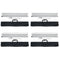 VEVOR Feather Flag Pole Kit 4 Packs Swooper Flag Pole 16.3 ft with Ground Stakes