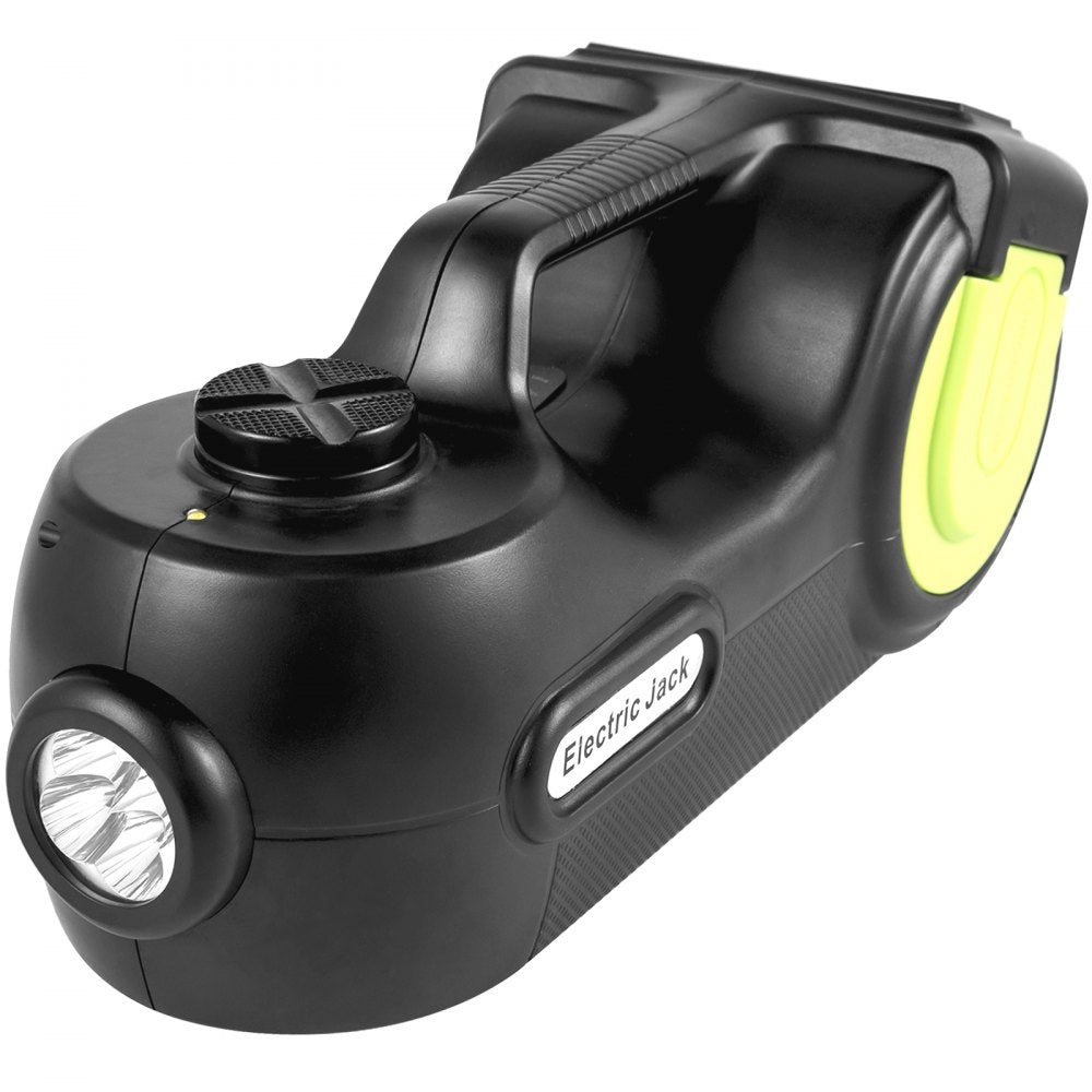 VEVOR Electric Car Jack 5 Ton Car Jack Hydraulic, Electric Floor Jack with Electric Impact Wrench, LED Light Hydraulic Jack Car Repair Tool, 155-530mm Lifting Range for SUV MPV Sedan Truck Repair 