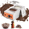 VEVOR Chocolate Tempering Machine, 9 Lbs 2 Tanks Chocolate Melting Pot with TEMP Control 86~185℉, 800W Stainless Steel Electric Commercial Food Warmer For Chocolate/Milk/Cream Melting and Heating