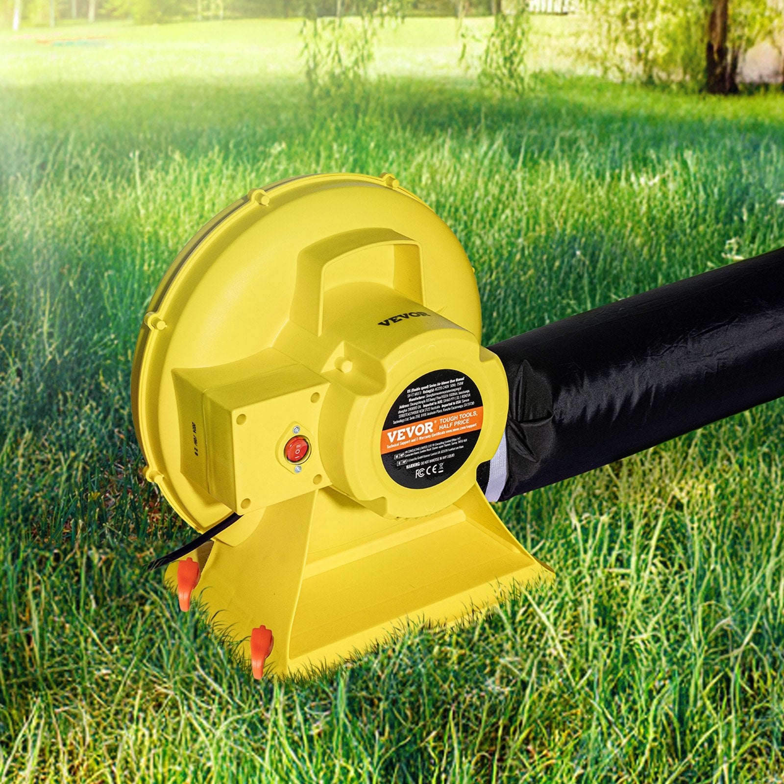 VEVOR Inflatable Bounce House Blower 1&1.3HP 950W for Commercial Bounce House 