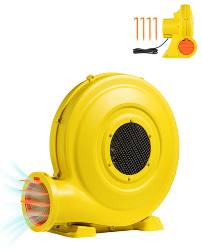 VEVOR Inflatable Bounce House Blower 1&1.3HP 950W for Commercial Bounce House 
