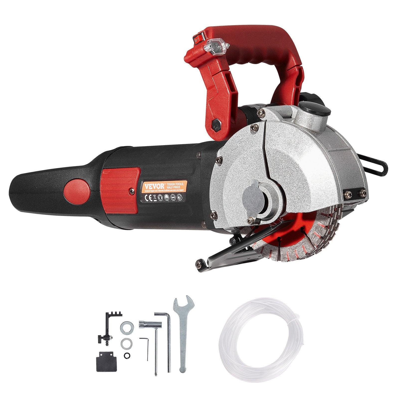 Vevor 5" Wall Chaser Slotting Machine 4000w Wall Groove Cutting Concrete Saw 