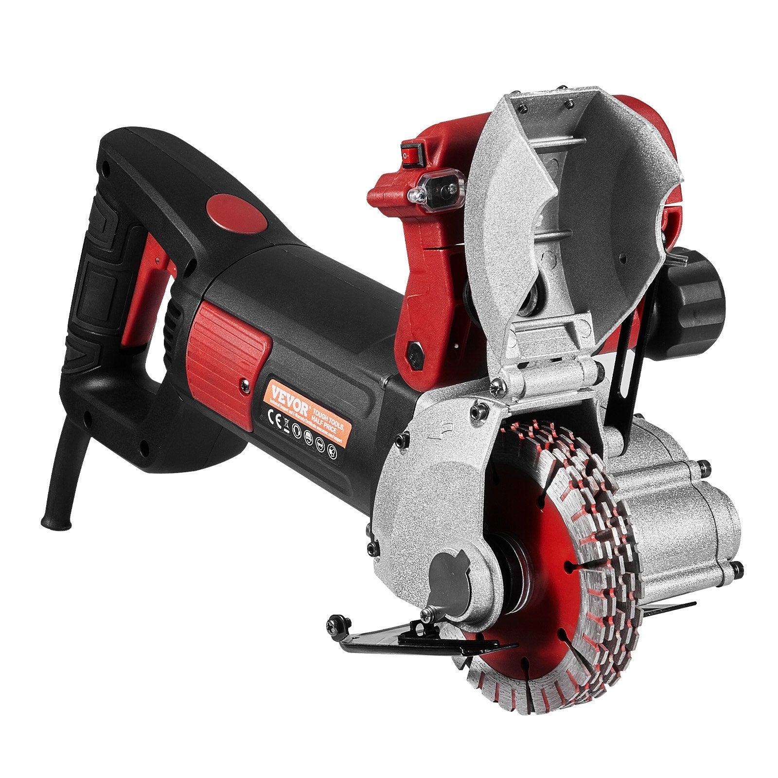 Vevor 5" Wall Chaser Slotting Machine 4000w Wall Groove Cutting Concrete Saw 