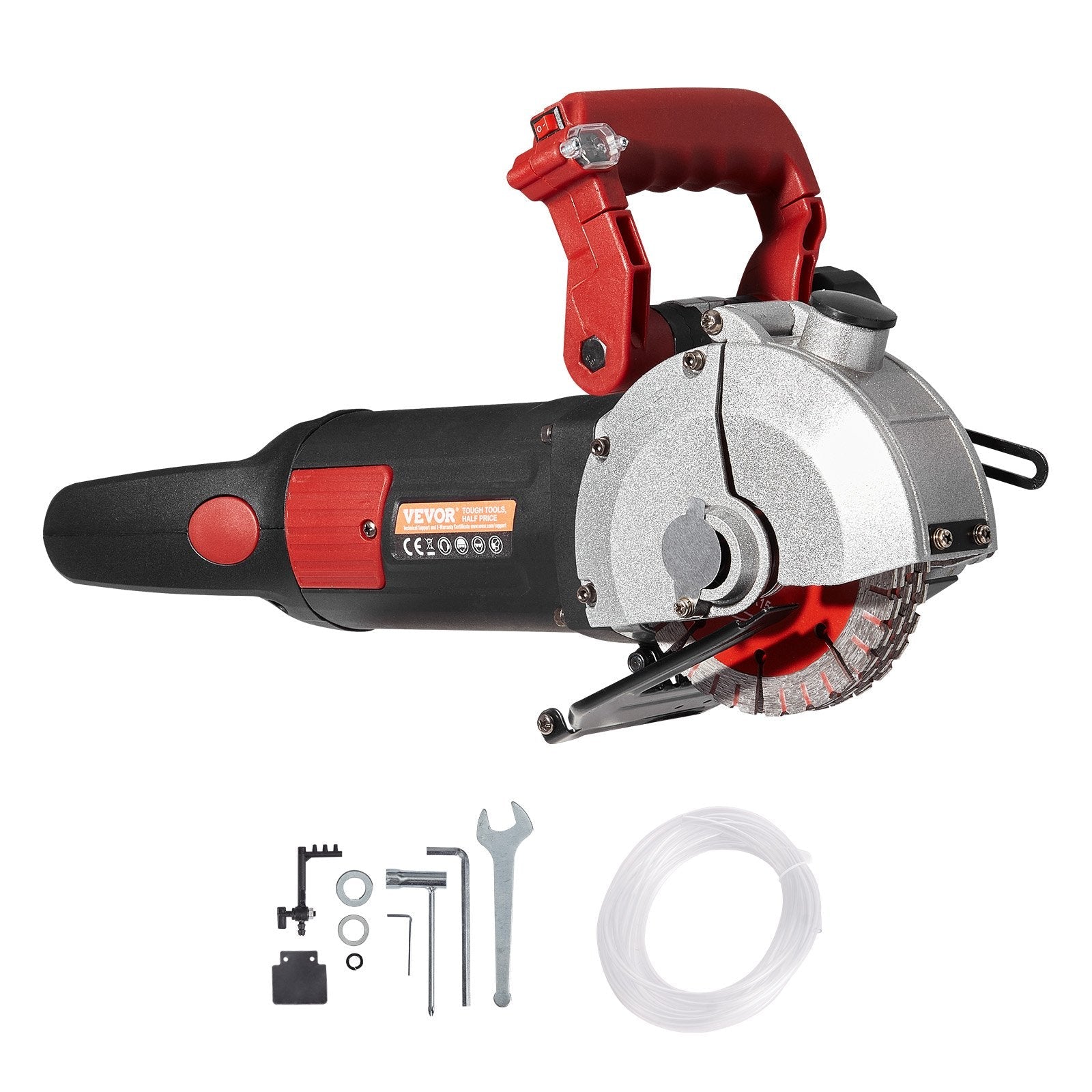 Vevor 5" Wall Chaser Slotting Machine 4000w Wall Groove Cutting Concrete Saw 