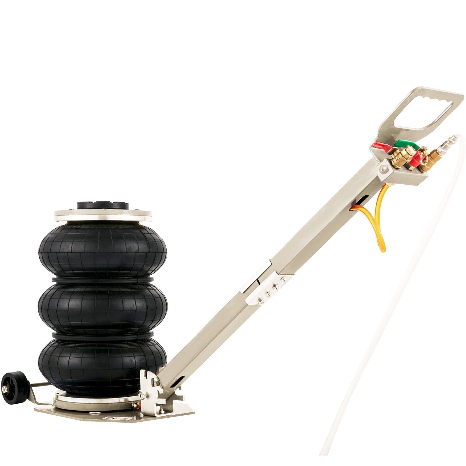 VEVOR Triple Air Bag Jack Pneumatic Jack 6600lbs Quick Lift 3T Heavy Duty White 