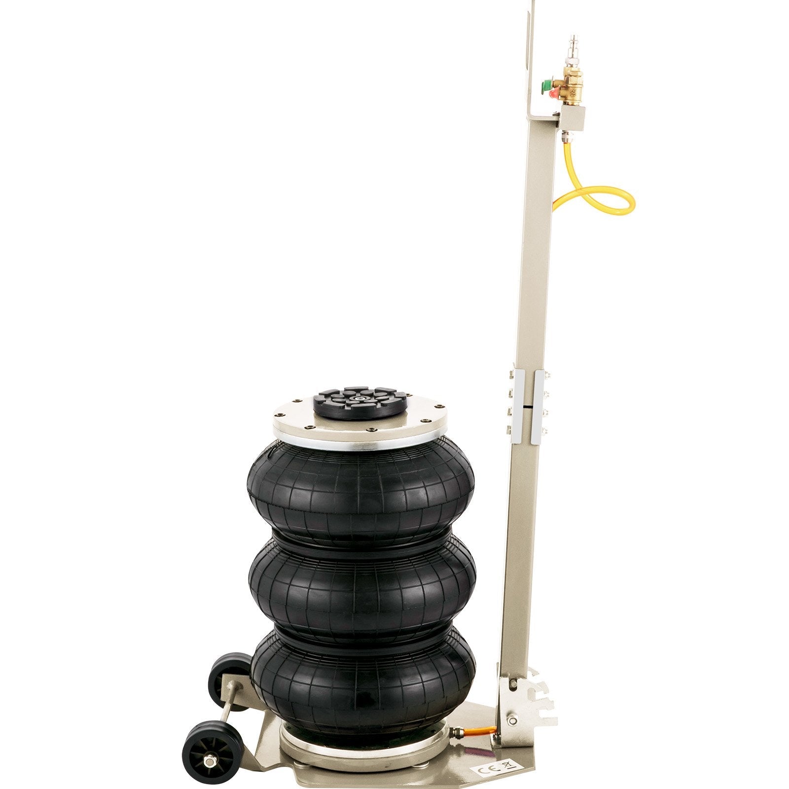 VEVOR Triple Air Bag Jack Pneumatic Jack 6600lbs Quick Lift 3T Heavy Duty White 
