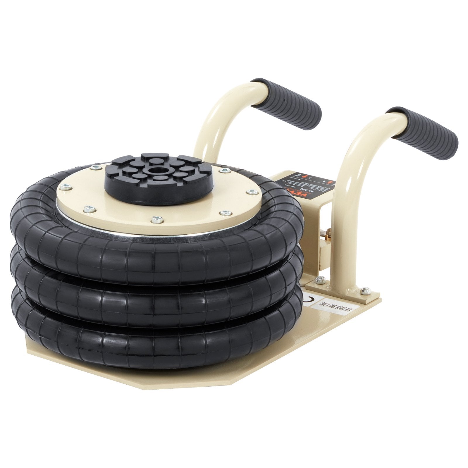 VEVOR Triple Bag Air Jack 3 Ton/6600 lbs Pneumatic Jack for Car SUV Lifting 