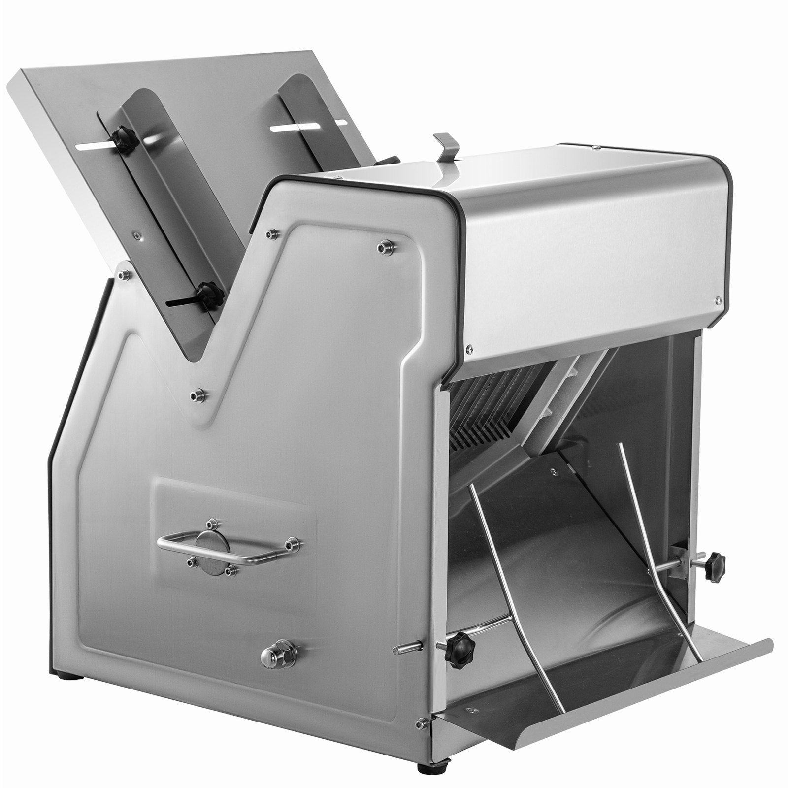 VEVOR Commercial Toast Bread Slicer, 12mm Thickness Electric Bread Cutting Machine, 31PCS Commercial Bakery Bread Slicer, 110V Toast Cutter Cutting Machine, Bread Cutter for Bread Sheet Cutter Cutting 