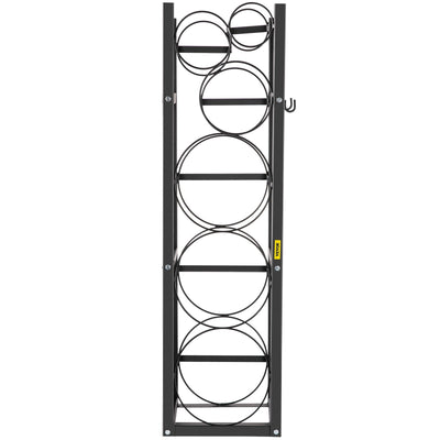 VEVOR Refrigerant Tank Rack with 3-30lb and Other 3 Saving Space, Cylinder Tank Rack 1168mm, Refrigerant Cylinder Rack Gas Cylinder Racks and Holders, for Gas Oxygen Nitrogen Storage 