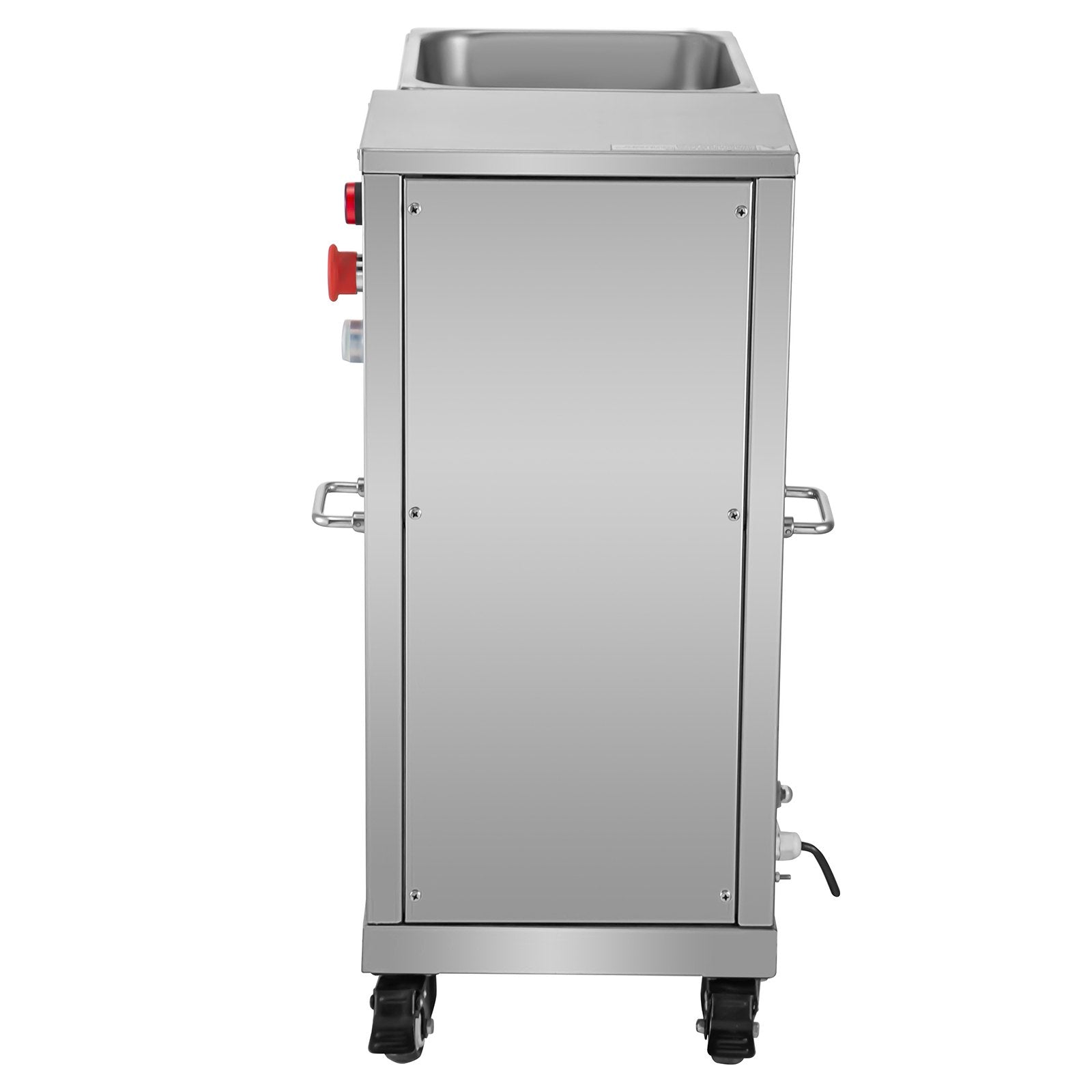 VEVOR 110V Commercial Meat Cutter Machine 1100LB/H Electric Meat Cutting Machine 750W Commercial Meat Slicer 3mm Blade Restaurant Food Slicer Stainless Steel For Kitchen Restaurant Supermarket 