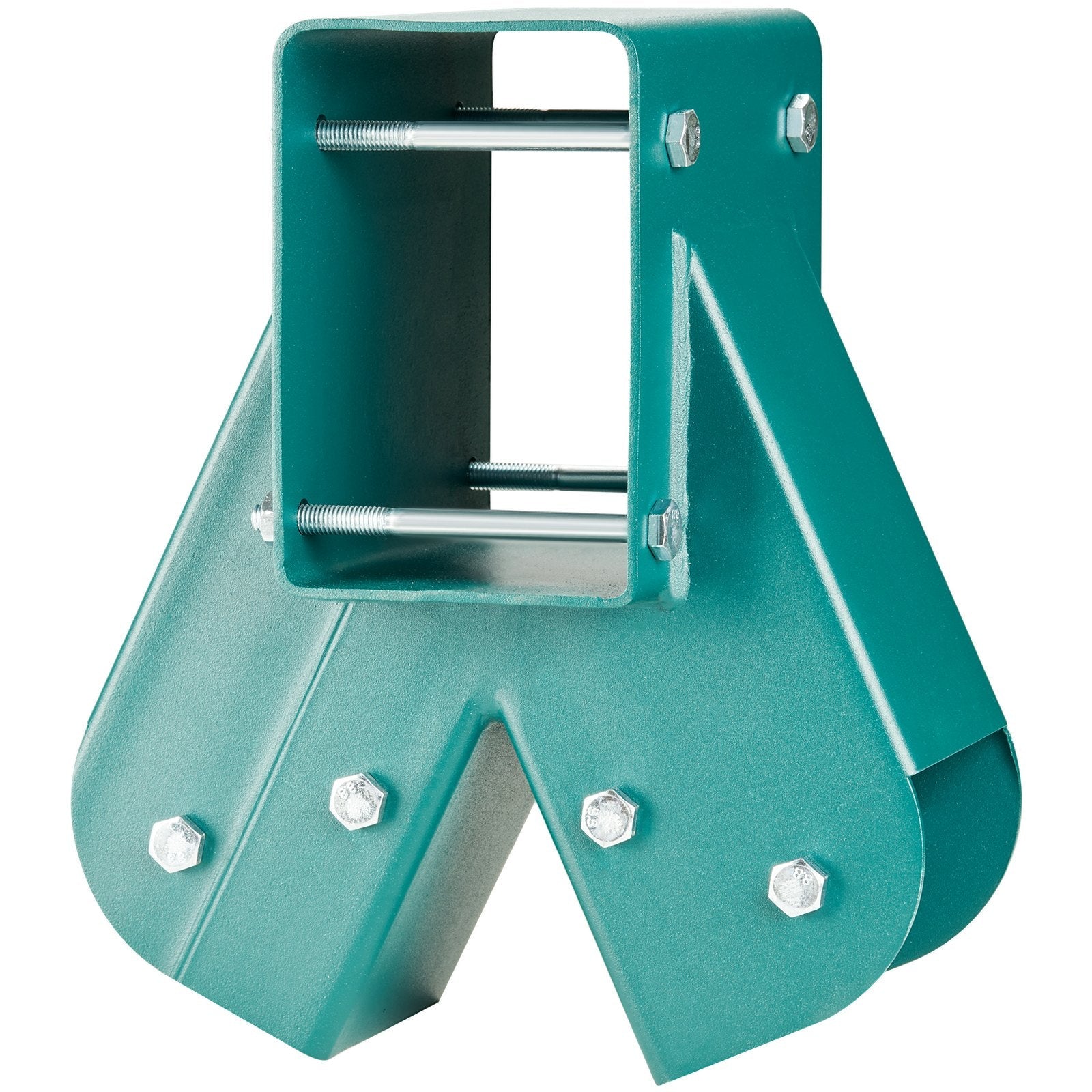 VEVOR A-Frame Middle Swing Brackets, Heavy Duty Carbon Steel Swing Set Hardware with Mounting Hardware, DIY Swing Set Bracket Swing Set Kit for 2 (4x4) Legs & 1 (4x6) Beam, Green 