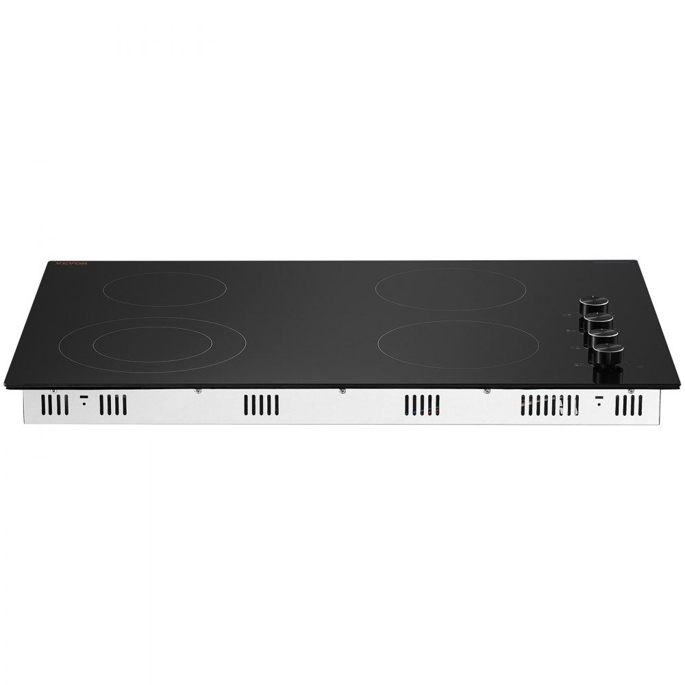 VEVOR Built-in Electric Cooktop Radiant Ceramic Cooktop 4 Burners 30.3x20.5 inch 