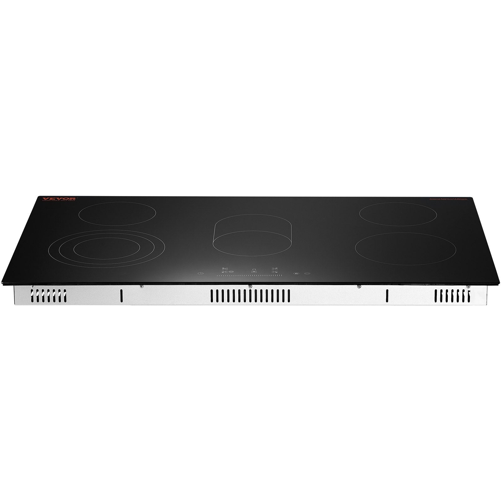 VEVOR Built-in Electric Cooktop Radiant Ceramic Cooktop 5 Burners 35.4x20.5 inch 