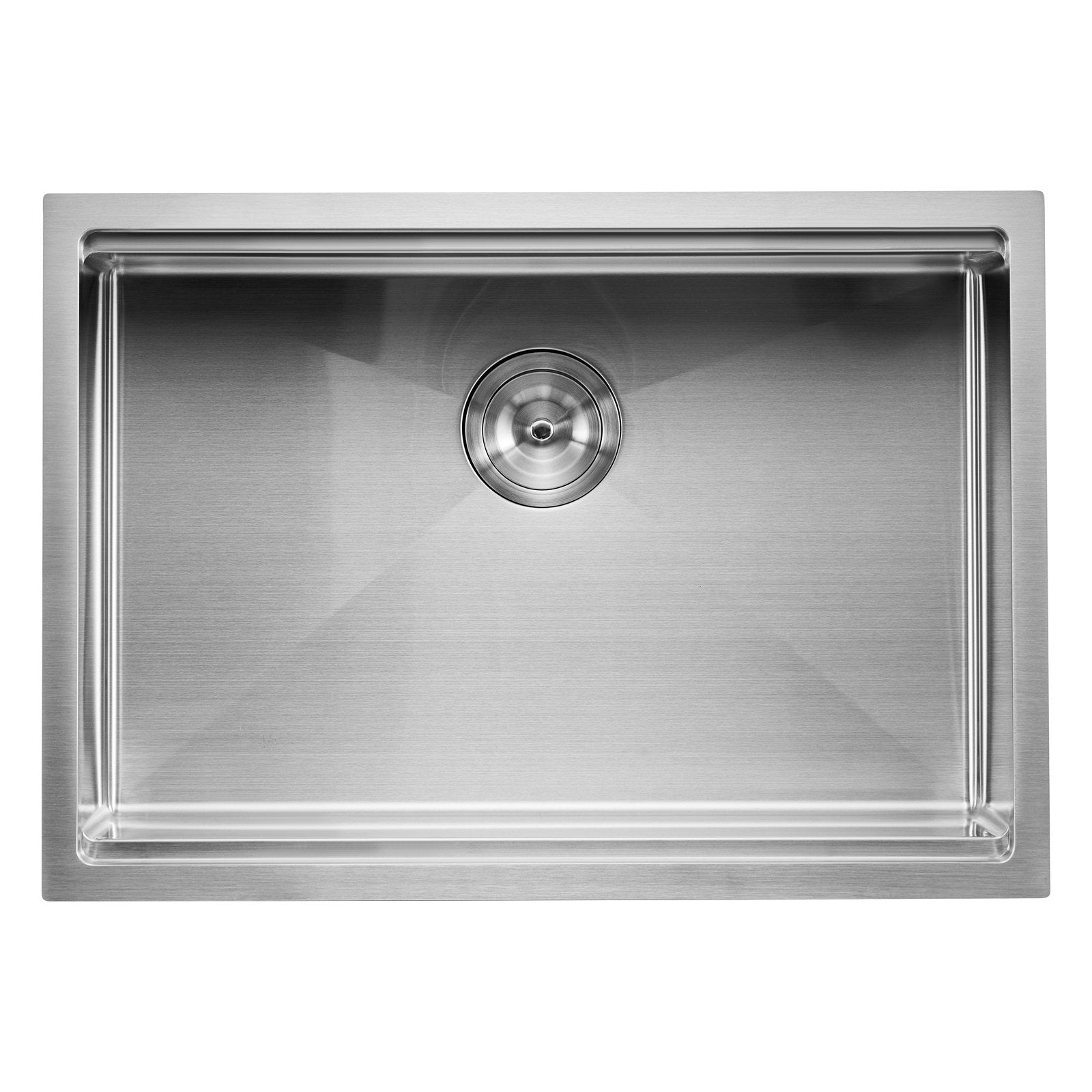VEVOR 32" Kitchen Sink Undermount Single Bowl Drop-In Basin Stainless Steel Bar 
