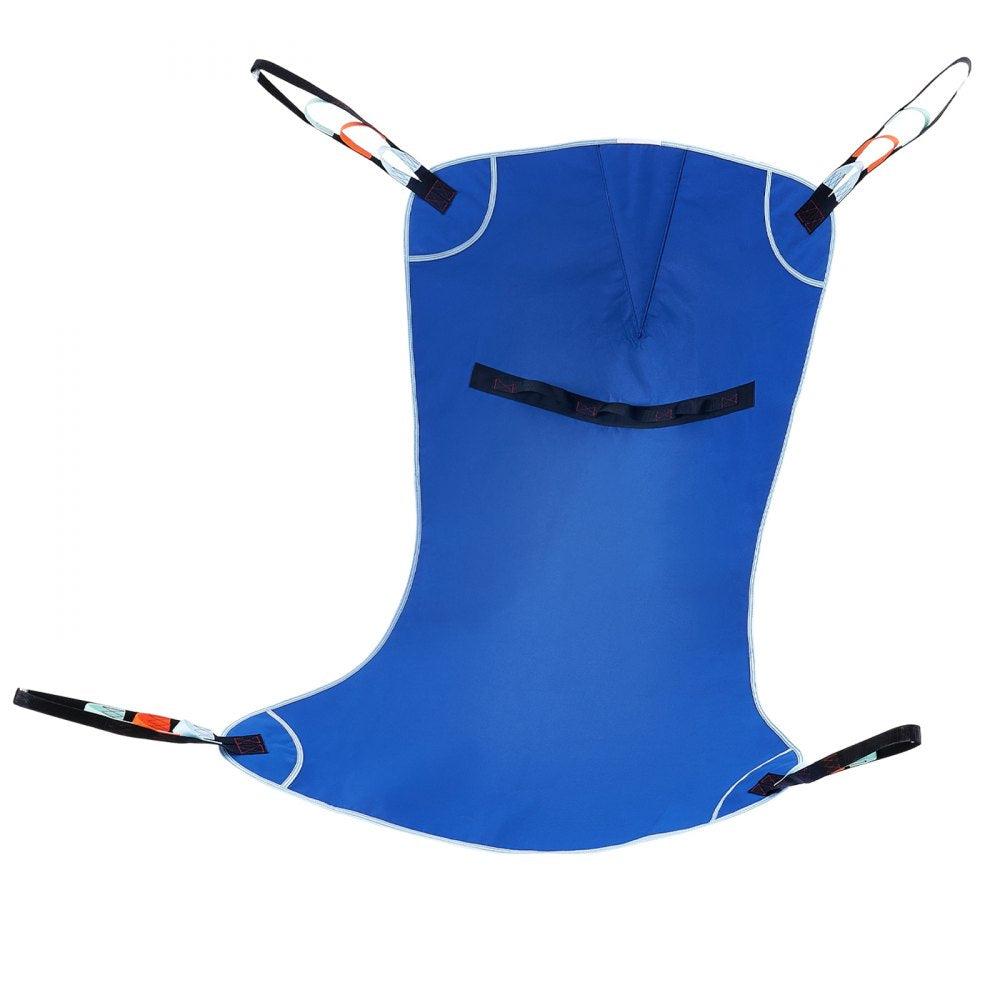 VEVOR Patient Lift Sling with Head Support Medium-Size U Shape Divided Leg Sling 
