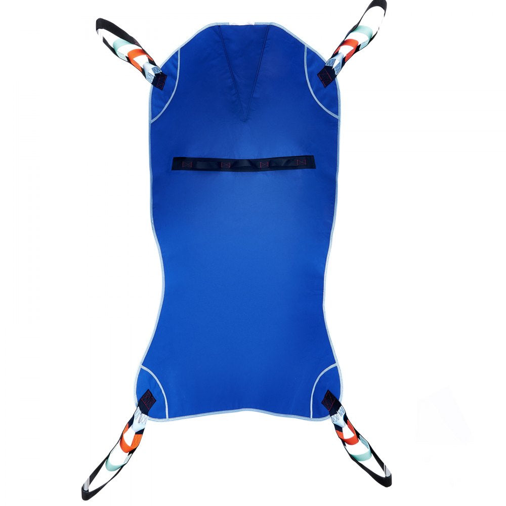 VEVOR Patient Lift Sling with Head Support Medium-Size U Shape Divided Leg Sling 