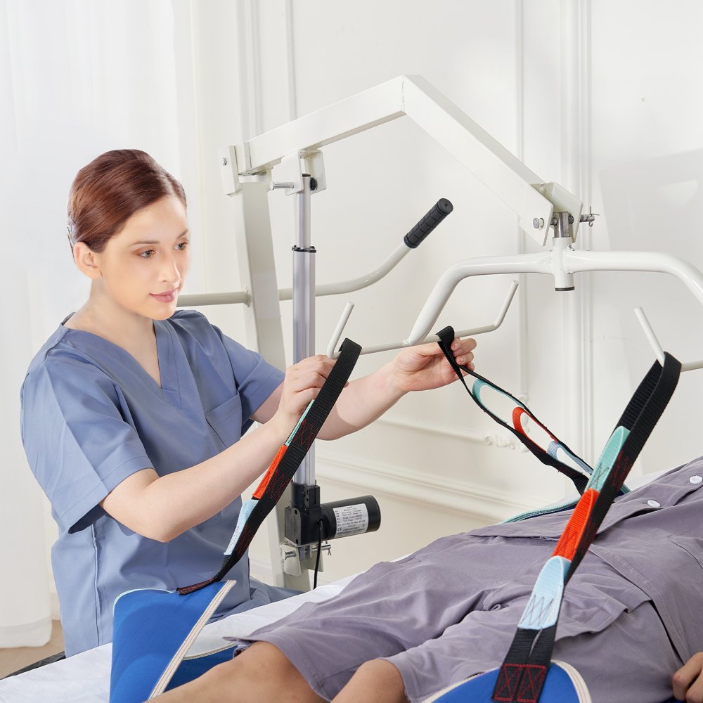 VEVOR Universal Full Body Patient Lift Sling M-Size Patient Lift Medical Aid Sling 