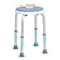VEVOR Shower Chair 360 Degree Rotating, Adjustable Height Shower Stool Seat, Bath Chair for Inside Shower or Tub, Non-Slip Bench Bathtub Seat Stool for Elderly Disabled Handicap, 300 lbs Capacity