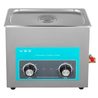 Ultrasonic Jewelry Cleaner with Heater Timer for Cleaning Eyeglass Rings Dentures Music Instruments 