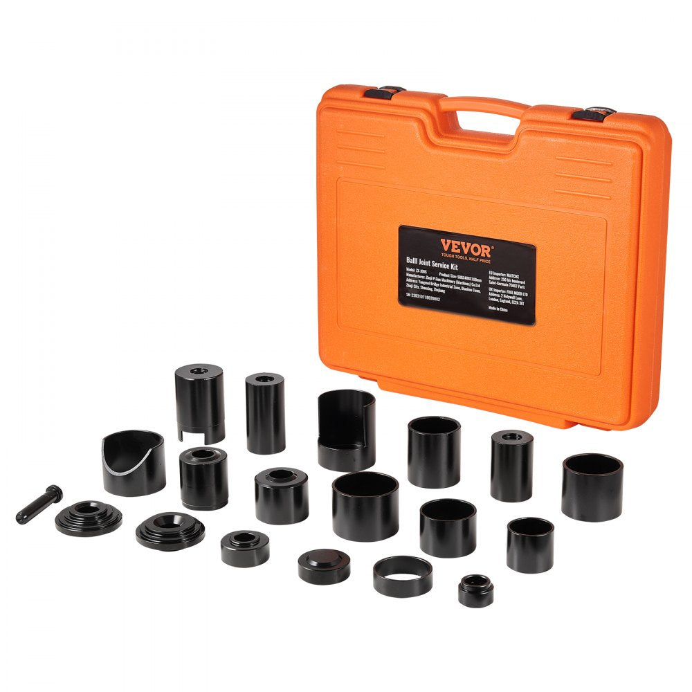 VEVOR Ball Joint Press Kit C-press Ball Joint Tools 21 pcs Automotive Repair Kit 