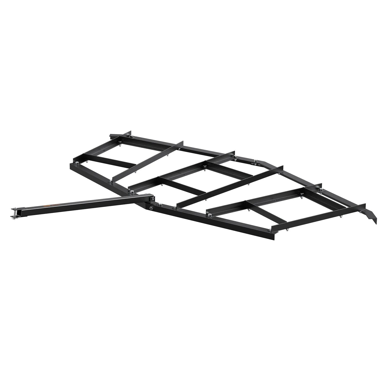 VEVOR Driveway Drag, 81.49" Width Tow Behind Drag Harrow, Q235 Steel Driveway Grader with Adjustable Bars, Support up to 50 lbs, Driveway Tractor Harrow for ATVs, UTVs, Garden Lawn Tractors
