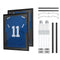 VEVOR Jersey Frame Display Case 2 Pack, 31.3 x 23.2 Inch Wooden Sports Jersey Shadow Box with UV Protection Panel, Magnetic Lock & Hanger for Baseball, Basketball, Football, Hockey & Signed Jerseys
