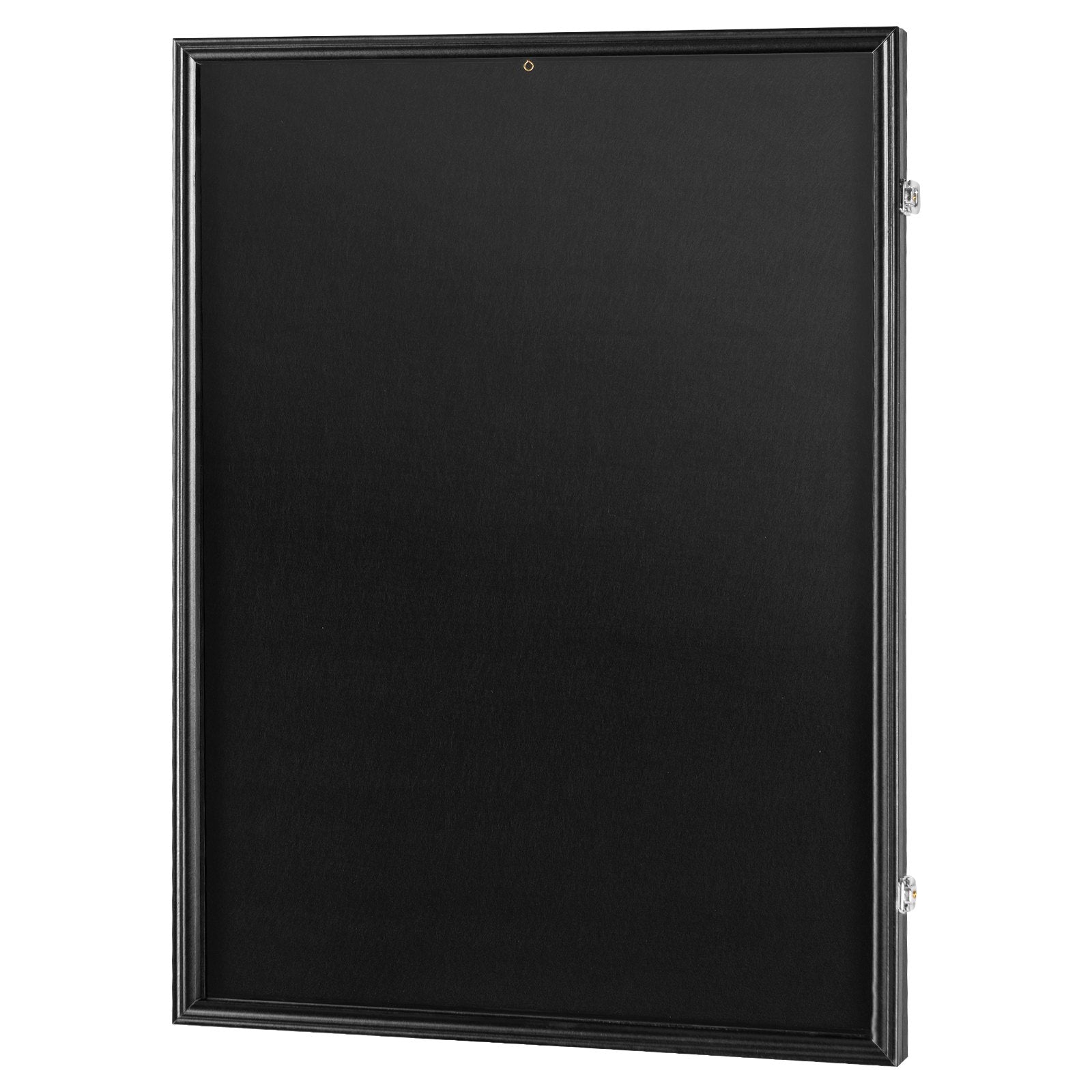 VEVOR Jersey Display Frame Case, 23.3 x 31.2 x 1.5 in, Large Lockable Sport Jersey Shadow Box with 98% UV Protection PC Glass and Hangers, for Baseball Basketball Football Hockey Shirt and Uniform 
