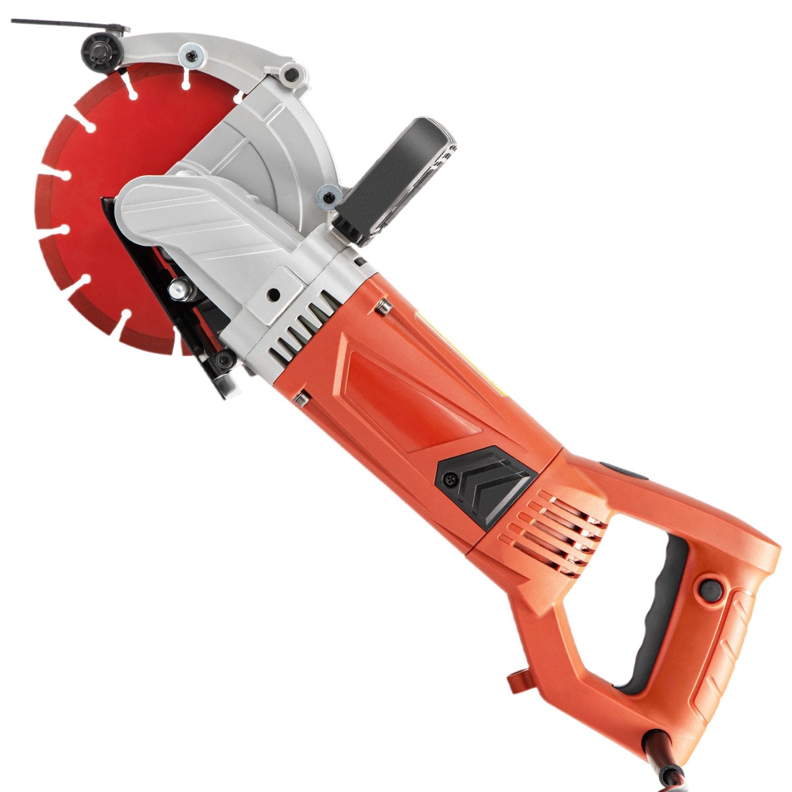 VEVOR Electric Concrete Saw, 7" Blade with 3 inch Max Cutting Depth, Wet/Dry Sawing with Blade and Tools for Granite, Brick, Porcelain, Reinforced Concrete 