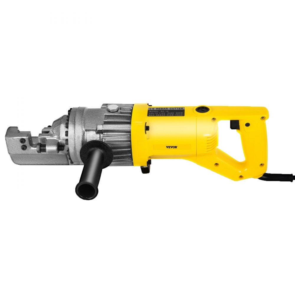 VEVOR 900W Electric Rebar Cutter 5/8" #5 Hydraulic Rebar Cutter 2.5-3.0 Seconds Cutting Speed Portable Rebar Cutter for Widely Application 