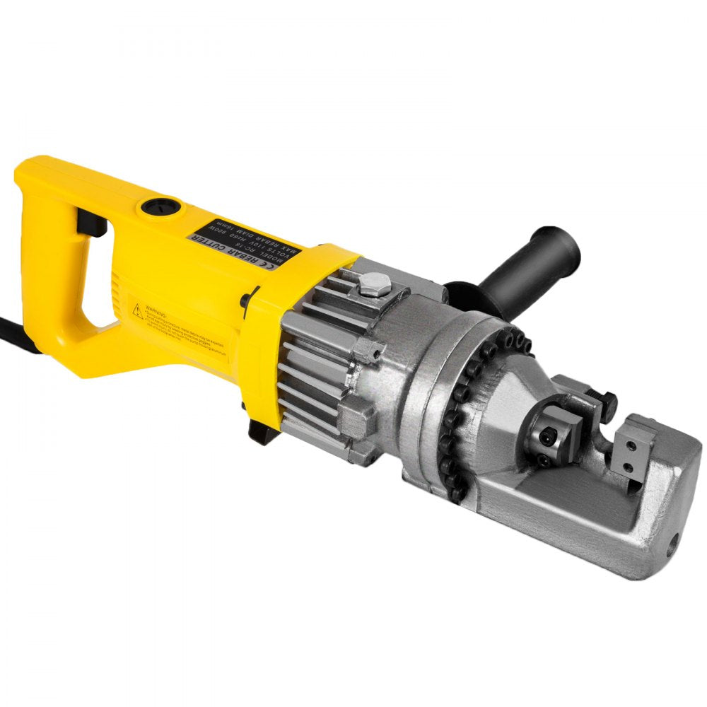 VEVOR 900W Electric Rebar Cutter 5/8" #5 Hydraulic Rebar Cutter 2.5-3.0 Seconds Cutting Speed Portable Rebar Cutter for Widely Application 