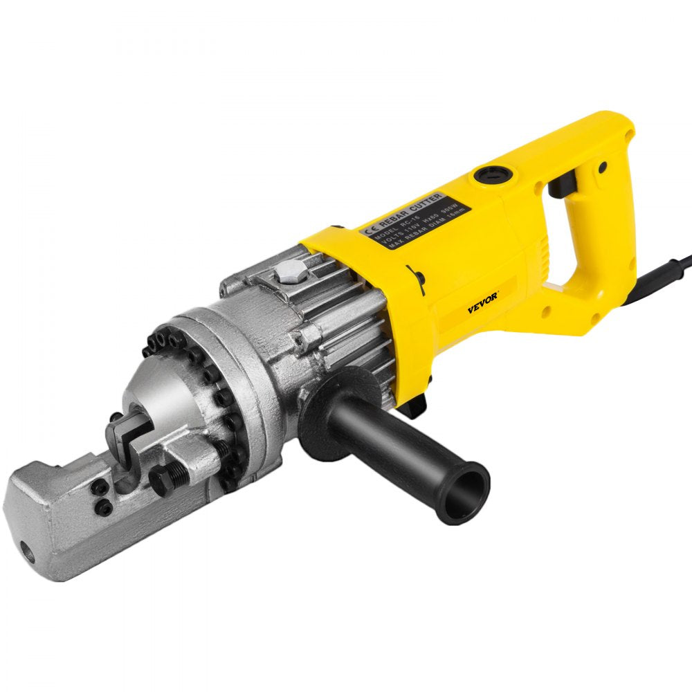 VEVOR 900W Electric Rebar Cutter 5/8" #5 Hydraulic Rebar Cutter 2.5-3.0 Seconds Cutting Speed Portable Rebar Cutter for Widely Application 