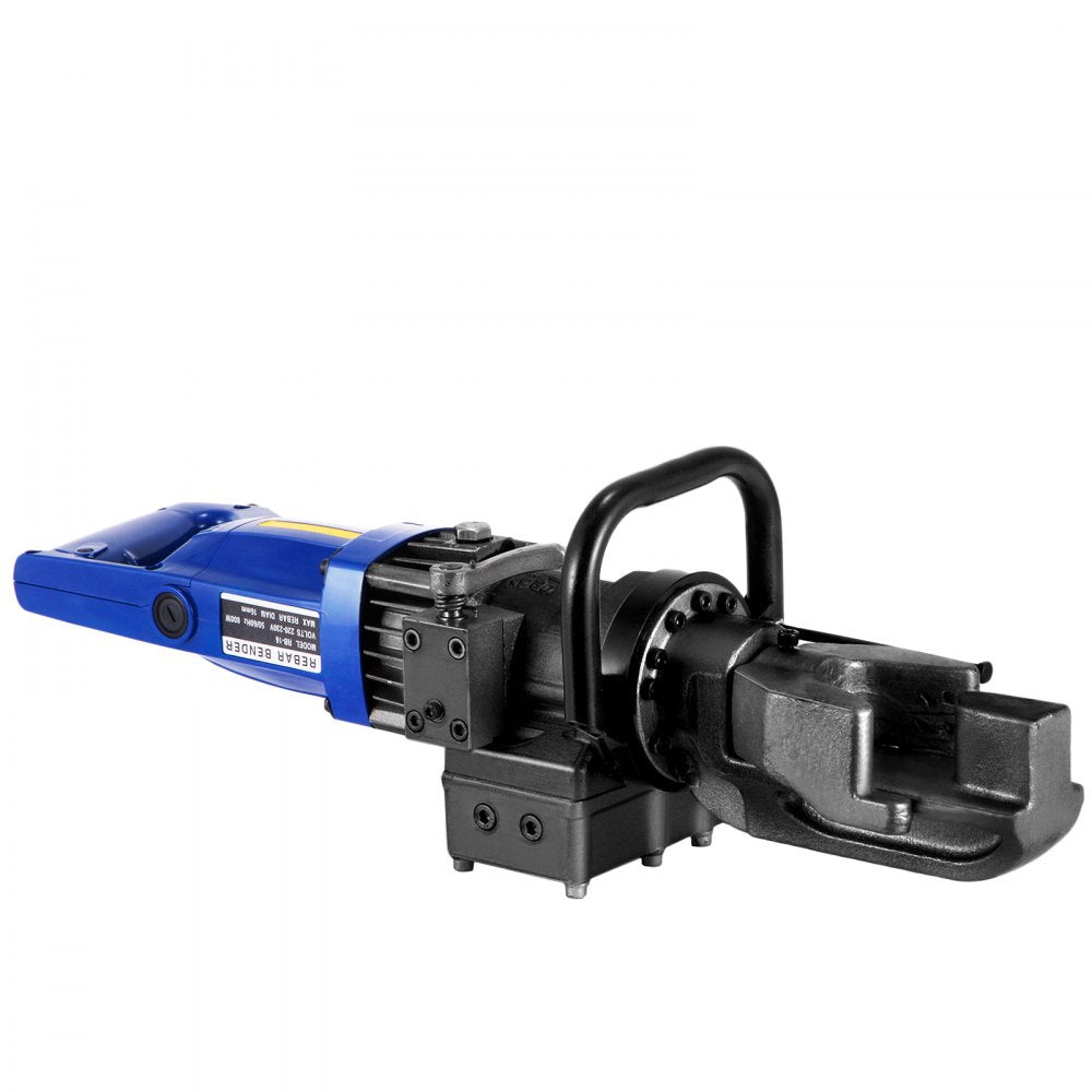 VEVOR Electrical Hydraulic Rebar Bender Machine 800w Portable Hand Held Rebar RB-16 Electric Rebar Bender for Bending Steel Rope 